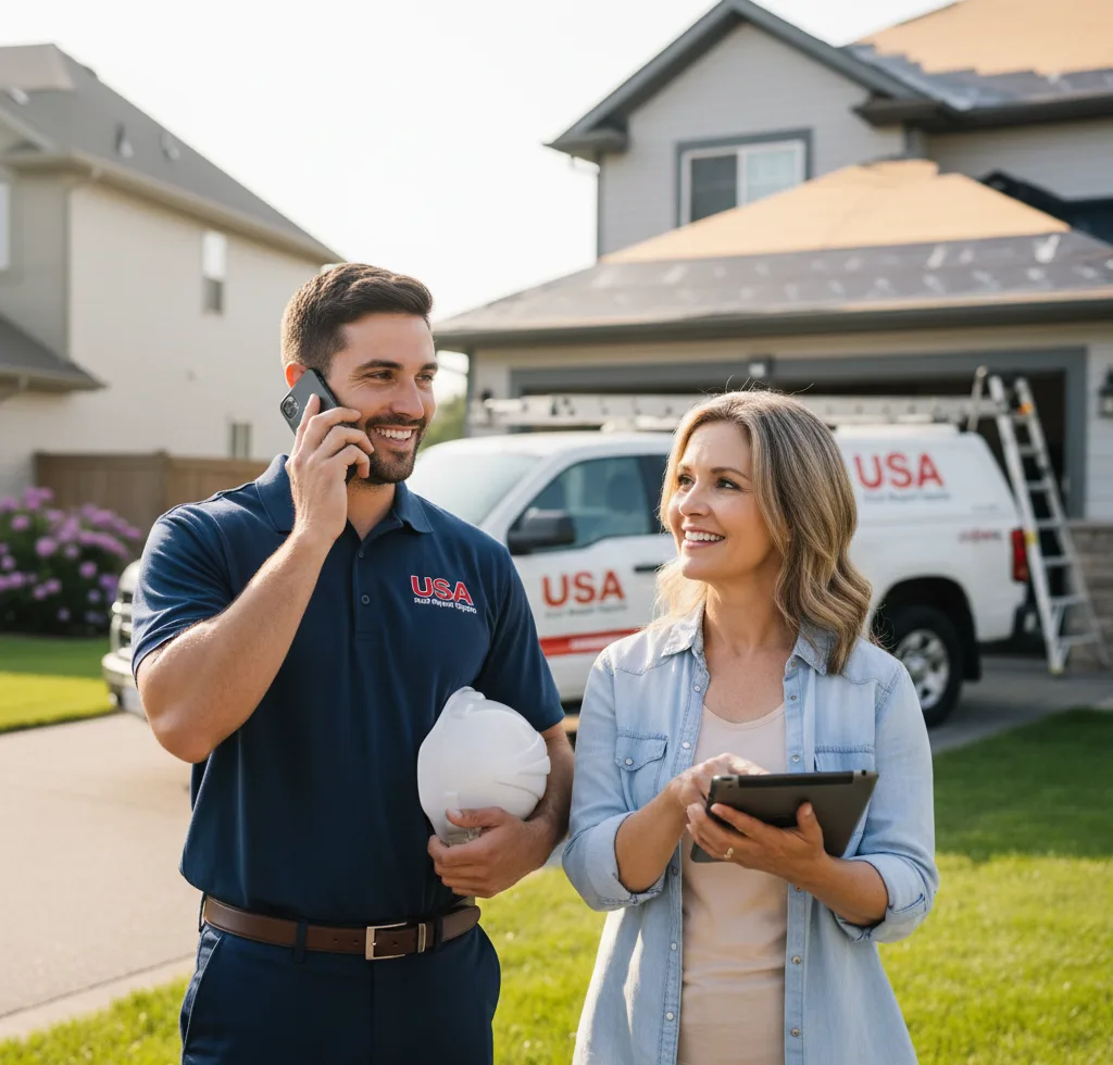 USA Roof Repair Experts customer support in Oaklyn
